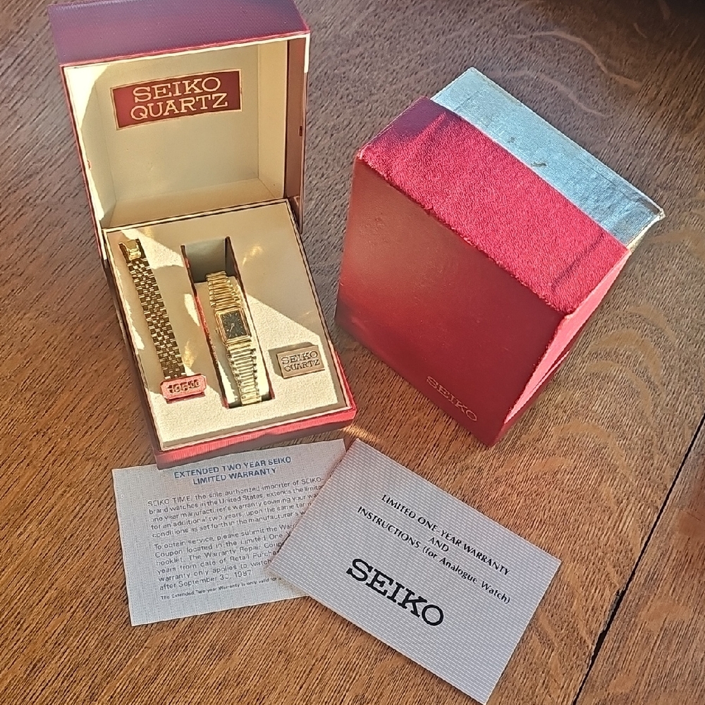 Seiko Gold-Tone Quartz Men's Watch